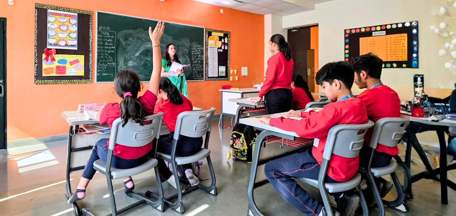 Entry to Parth International School